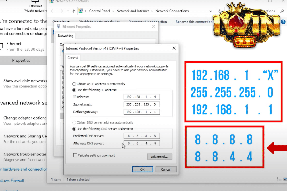 Cách đổi DNS thủ công trên máy tính dành cho các bet thủ cần thiết