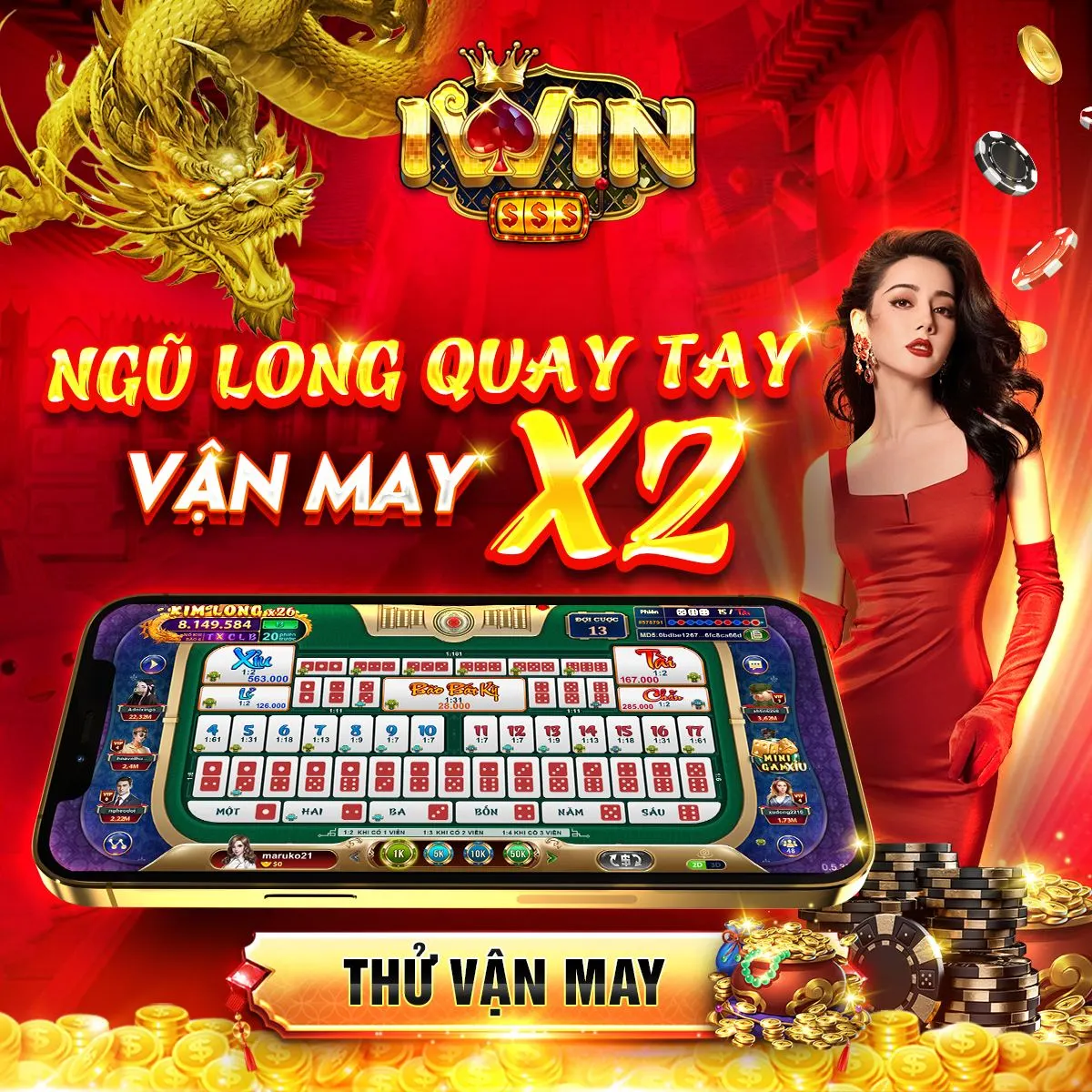 Nạp tiền tại iWin nhận ngay những phần khuyến mãi vô cùng hấp dẫn